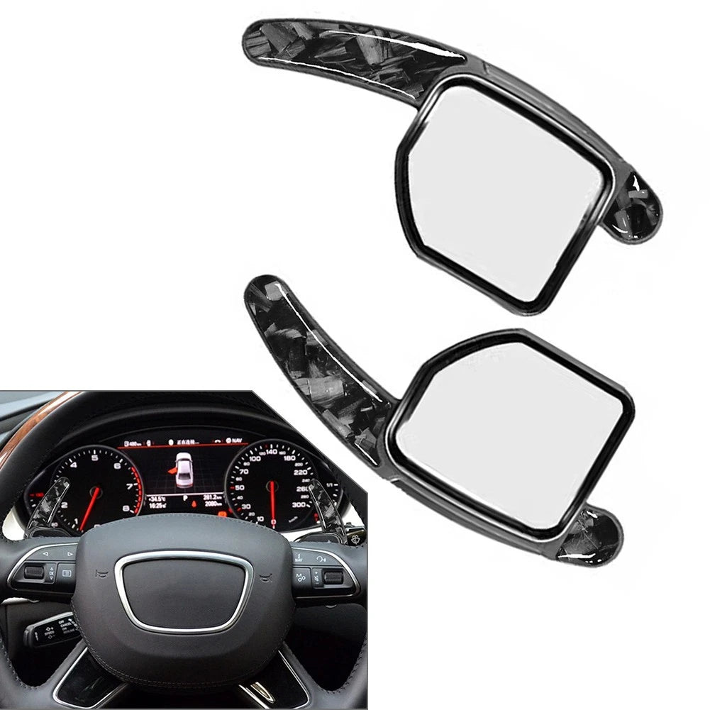 Steering Wheel Shift Paddle Extensions for Audi A3 A4 A5 A6 A8 Q5 Q7 S5 (2010–2020)
