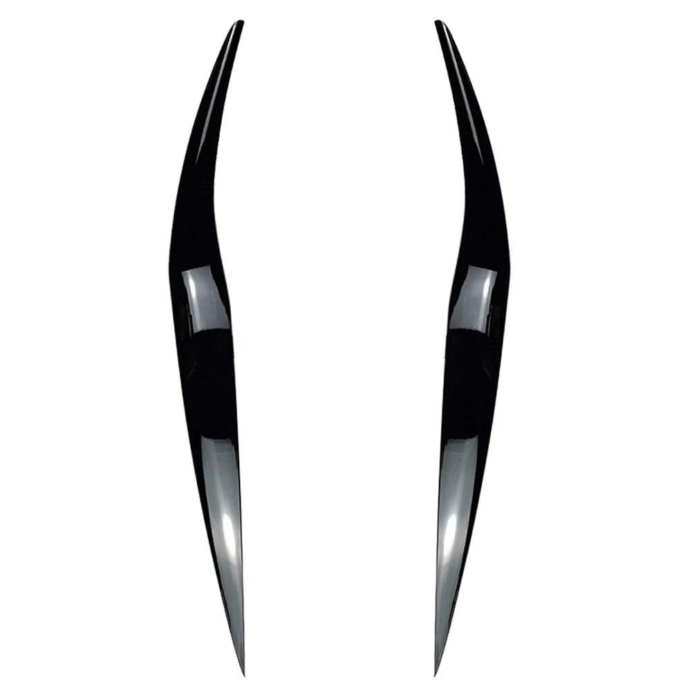 Headlight Eyebrow Cover Strip for Ford Fiesta MK6.5 (2013–2017) Black