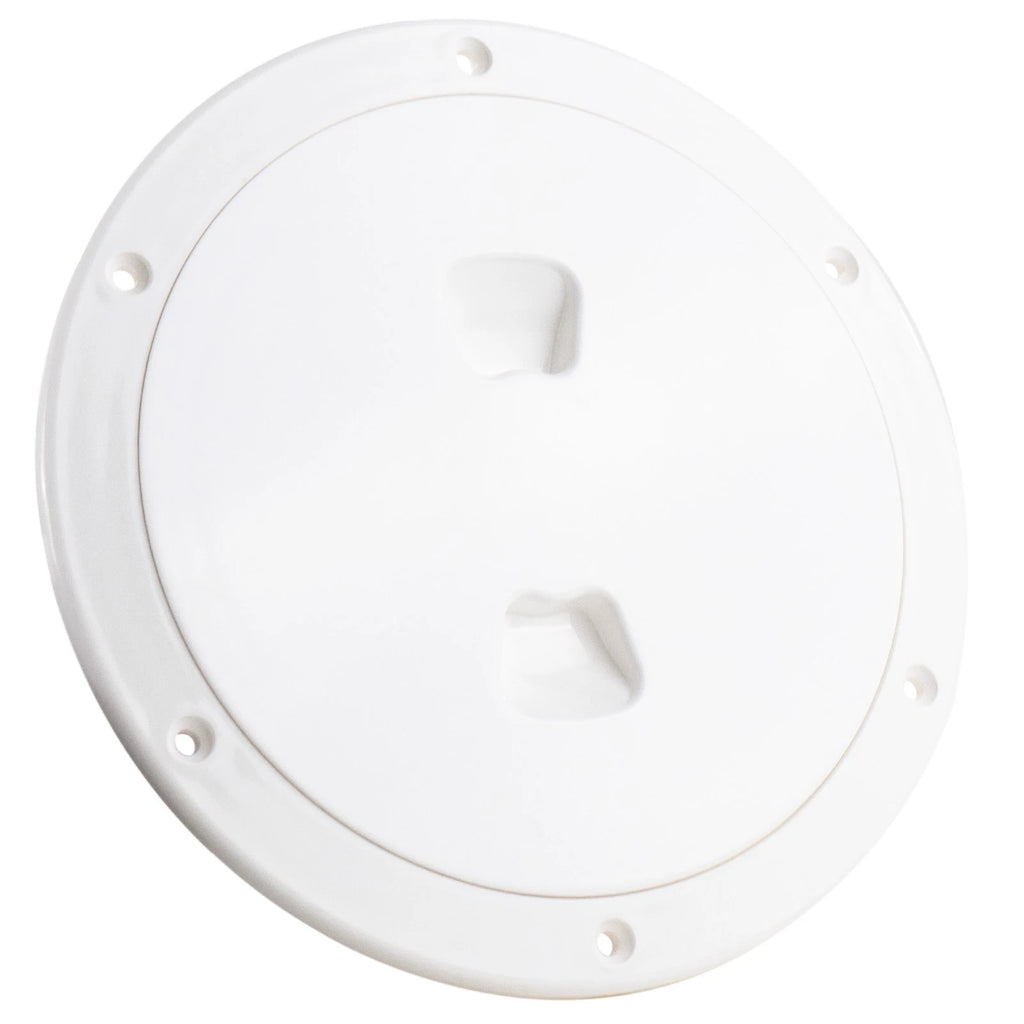 4" Round Inspection Deck Plate Hatch for Marine (Off-White)