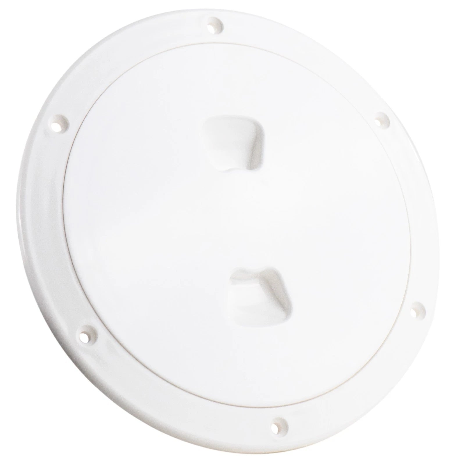 4" Round Inspection Deck Plate Hatch for Marine (Off-White)