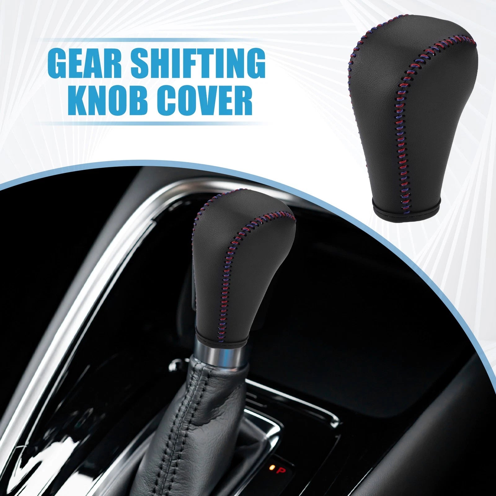 Gear Shifting Knob Cover Lever Trim Replacement for BMW 328i (2012–2019)