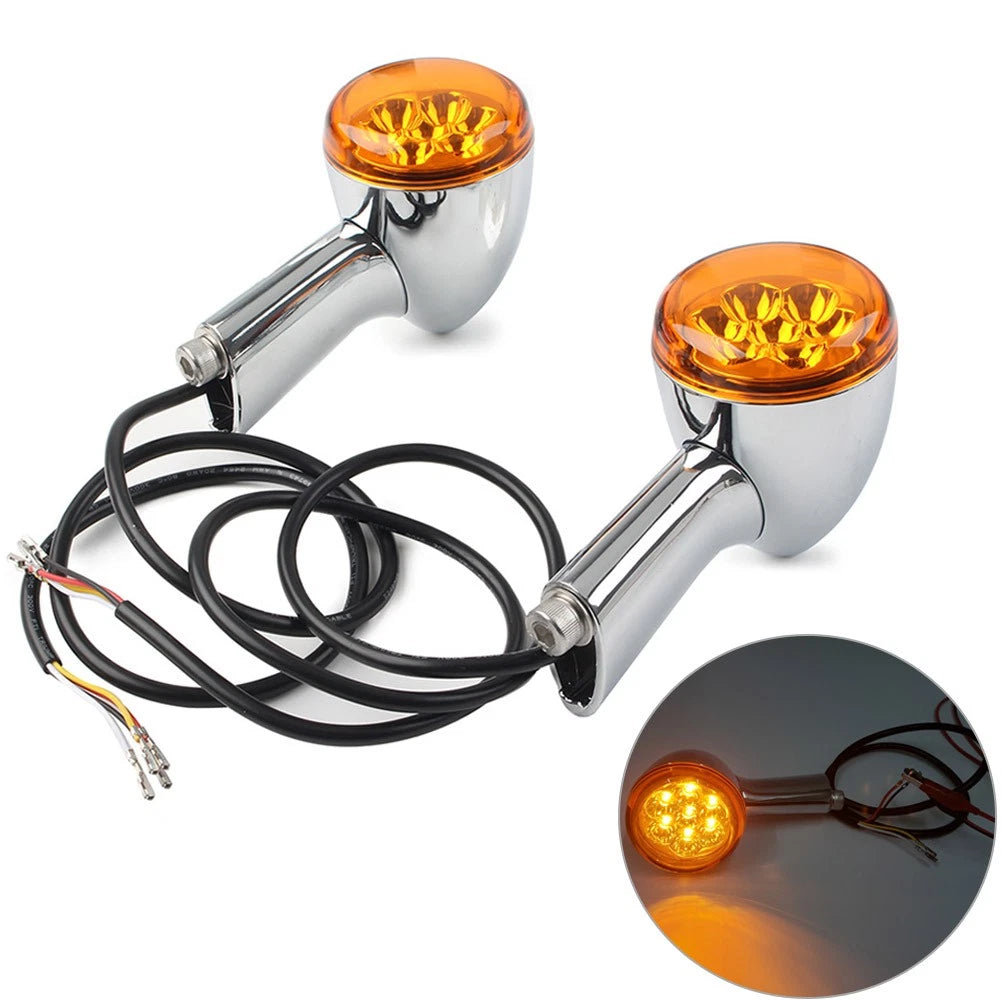 Pair Turn Signals for Harley Sportster XL 883 1200 (1992–2022)