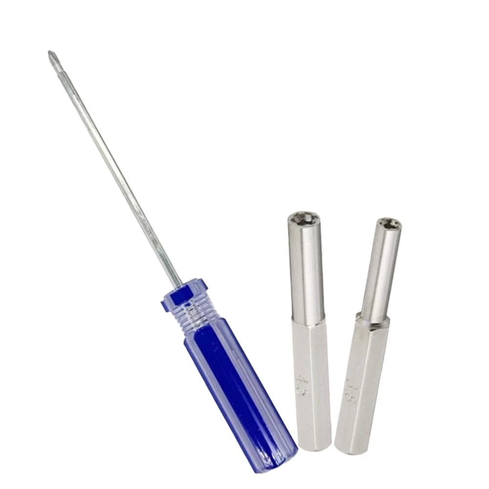 Set of 3 8mm & 4 5mm Screwdriver Security Tool Bits for NES N64
