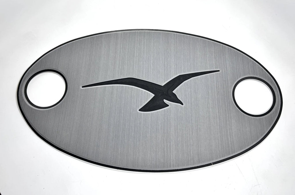Proline Oval Table Top for Springfield 18 x 30 (Grey Inlay)