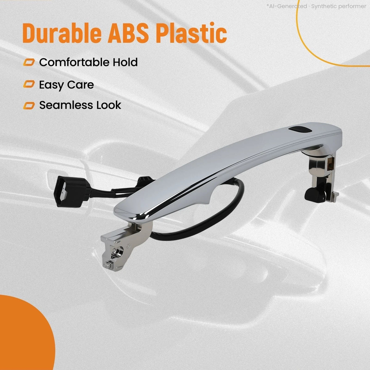 Exterior Door Handle Front Left for Nissan Rogue (2010–2013) 80640CZ31A