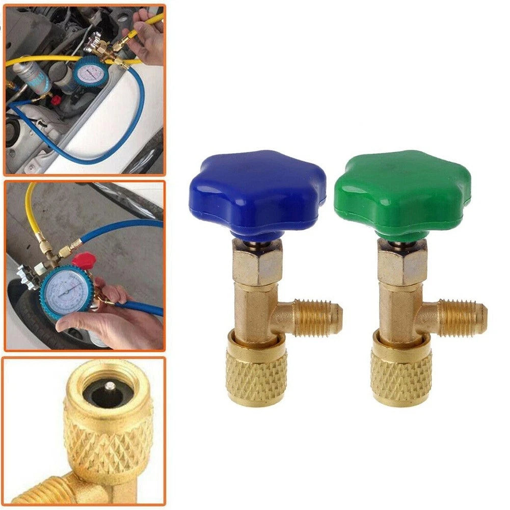 1/4" SAE Common Opening Valve for R22 R134a R410A Refrigeration