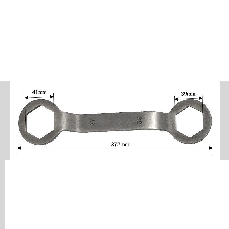 Adjustable Motorcycle Pulley Nut Removal Wrench 39mm & 41mm Heads