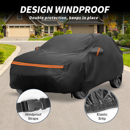 Waterproof Car Cover for Opel Mokka (2012–2019) with Zipper