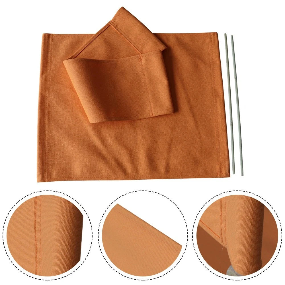 Canvas Seat Covers Kit for Director Chairs (52x16, 48x38cm)