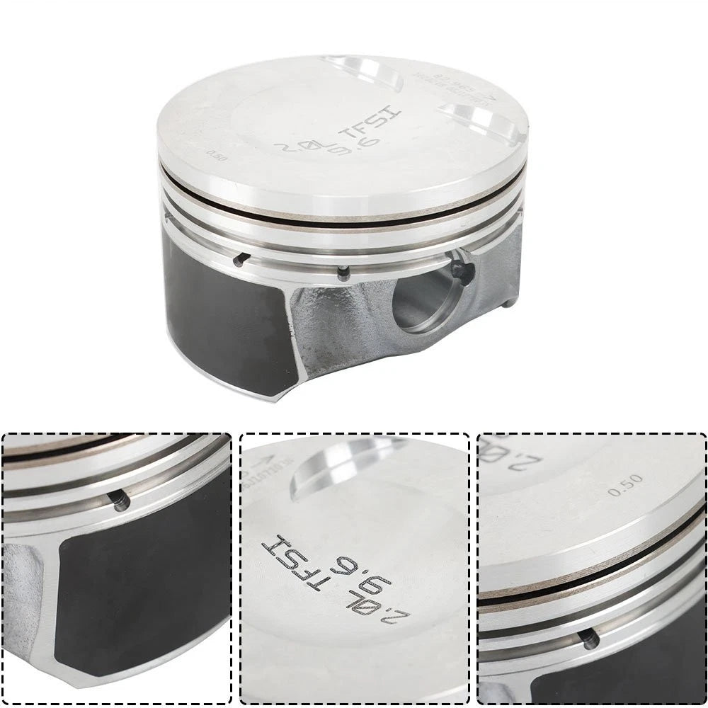 2.0T Piston & Ring Assembly Oversize 0.5 for VW Amarok Jetta Audi A4 Q5 (2010–2020)