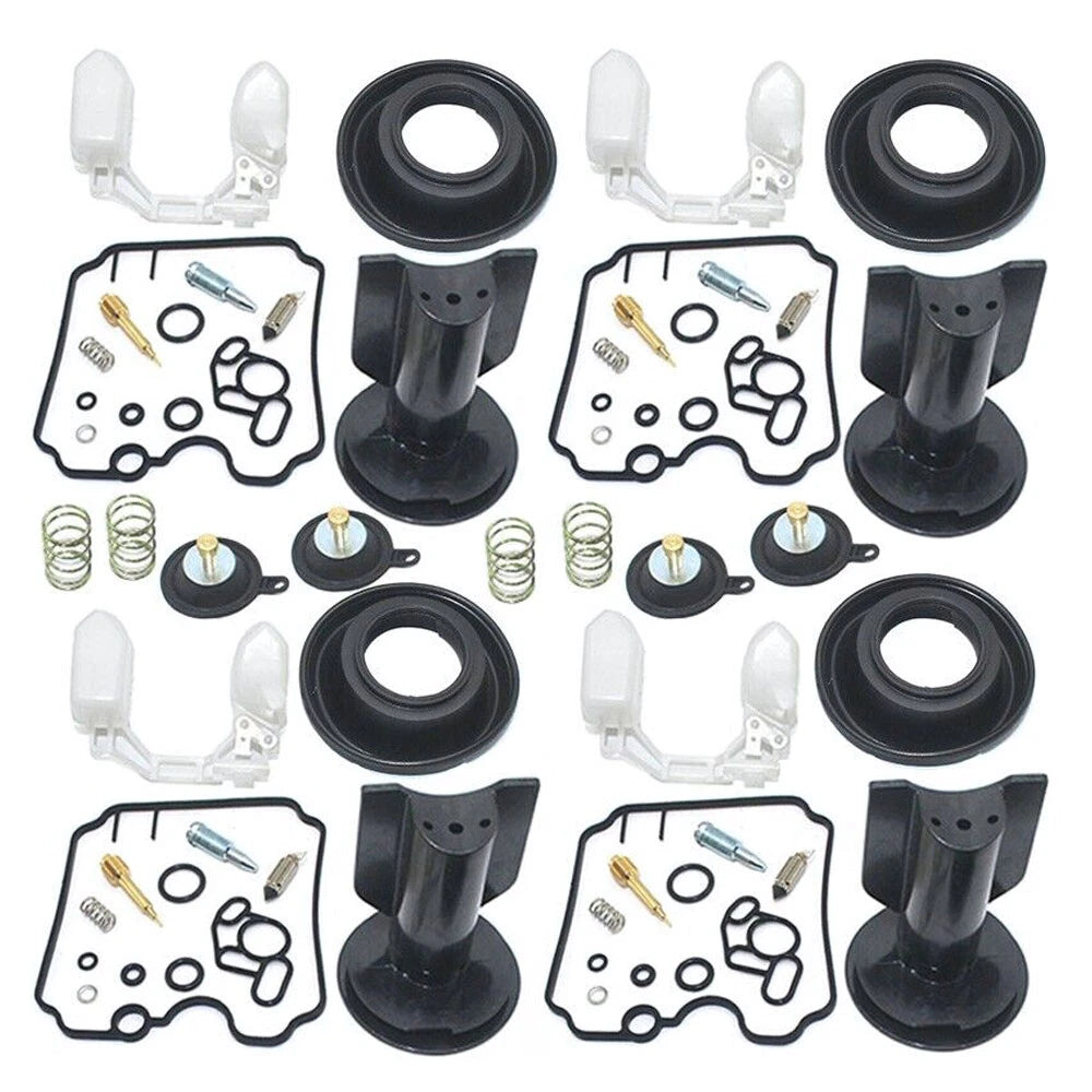 Set of 4 Carburetor Repair Parts for Yamaha TDM850 (1991–1993), FZR1000 (1989–1995), XTZ750 (1989–1993)