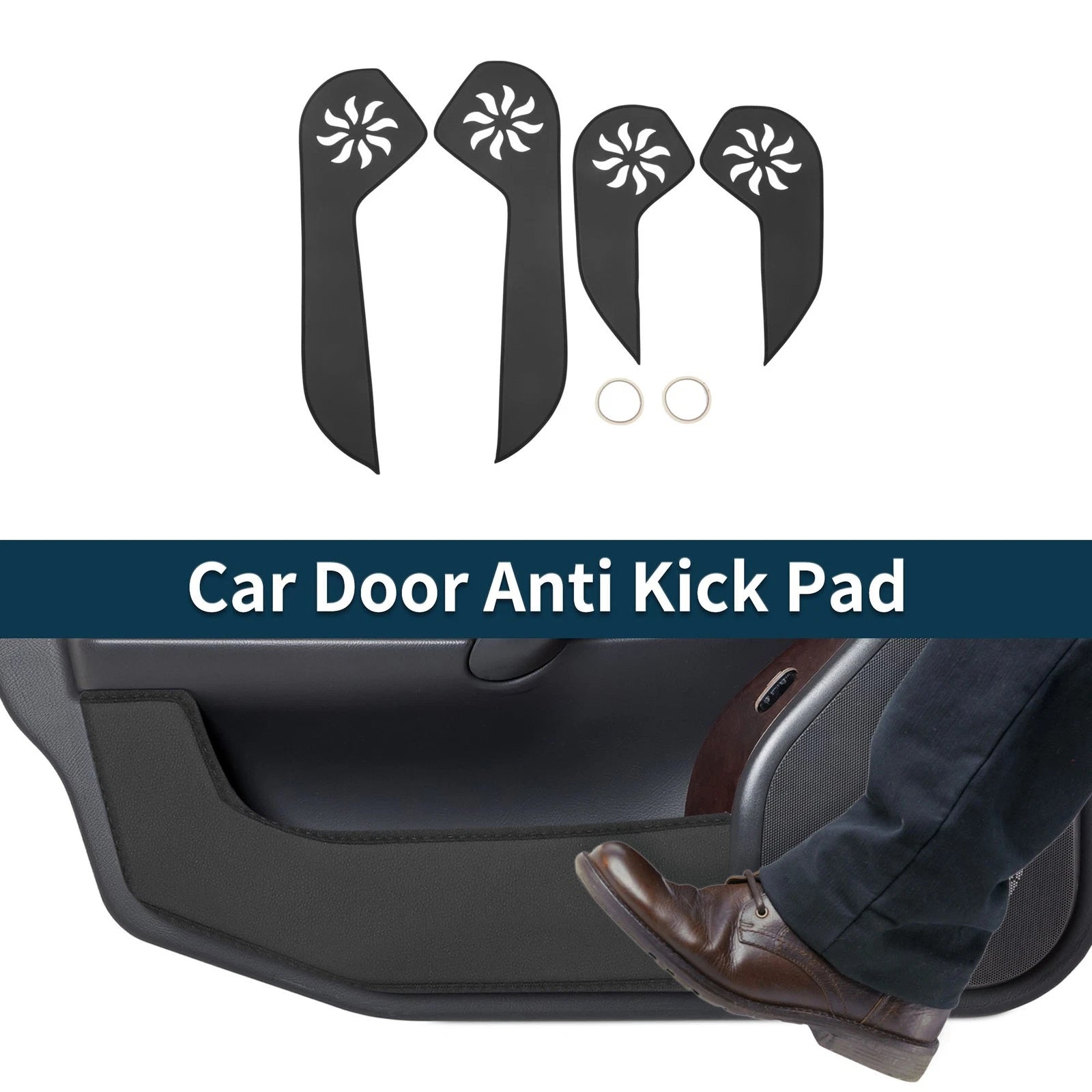 Car Door Anti Kick Pad Sticker Protector Set for Subaru Outback (2015–2016)