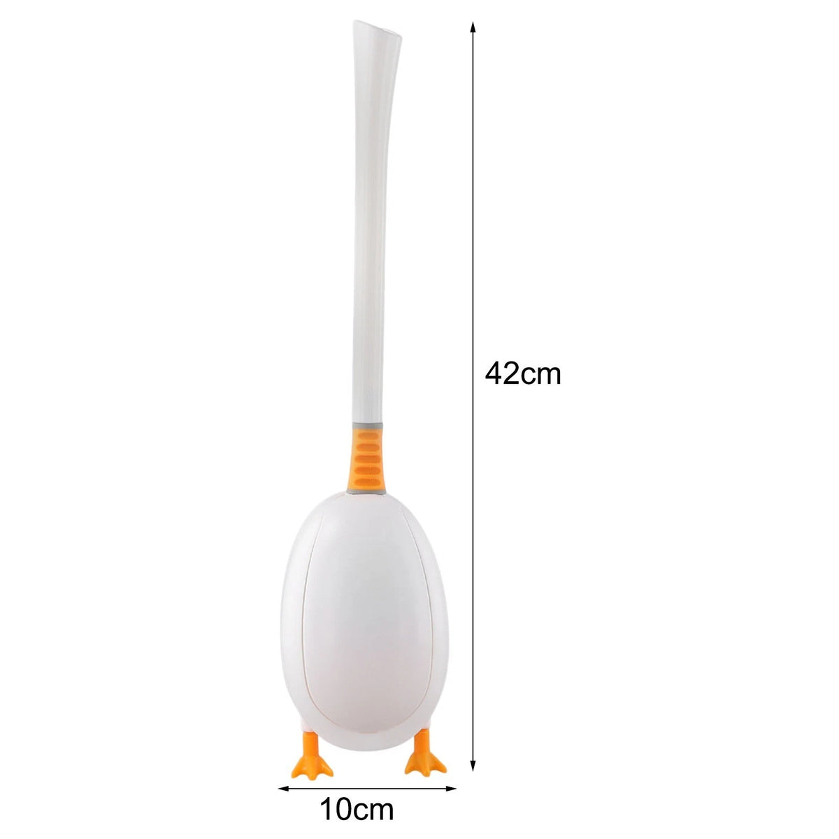 360 Degree Cleaning Silicone Toilet Brush with Holder Set