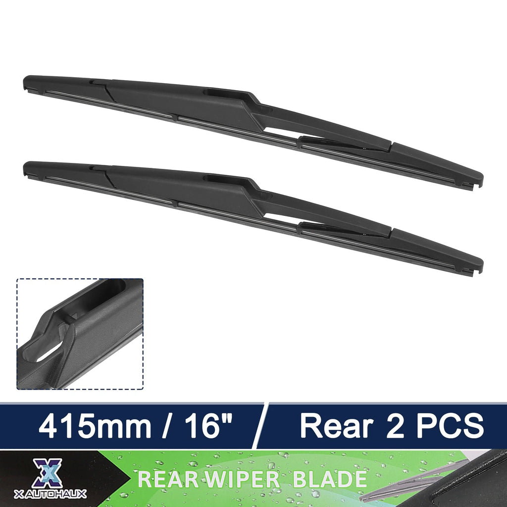 2PCS Rear Windshield Wiper Blades Replacement for Kia Sedona Hyundai Entourage (2002–2015)