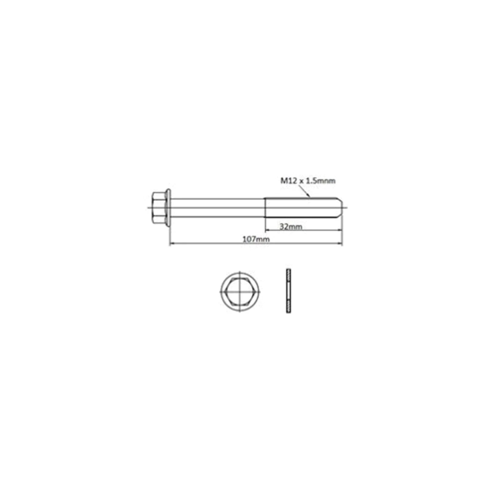Engine Cylinder Head Bolt Set for Mazda B2000 (1985–1988)