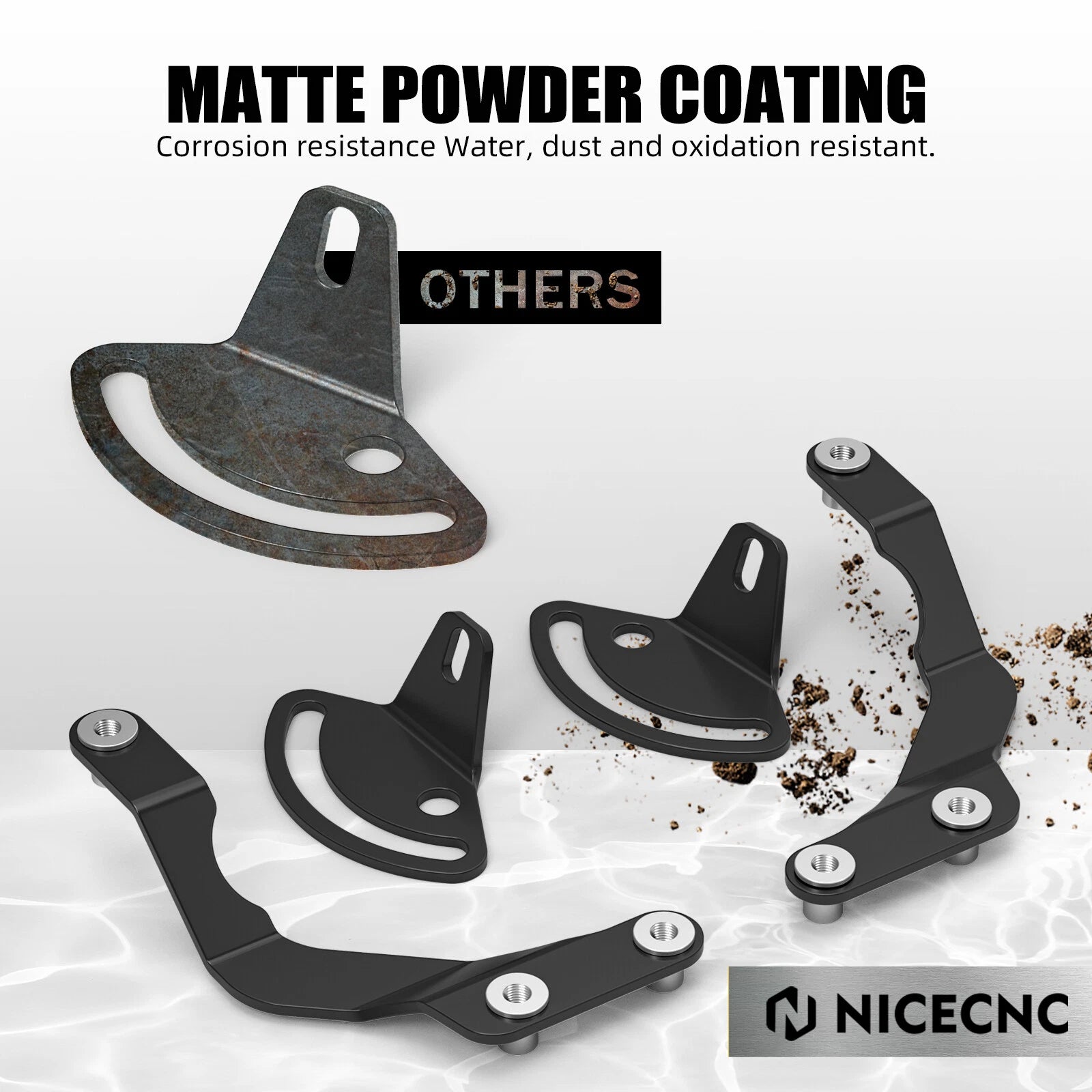 Windshield Bracket Mounting Support for BMW R1250GS (2018–2022)