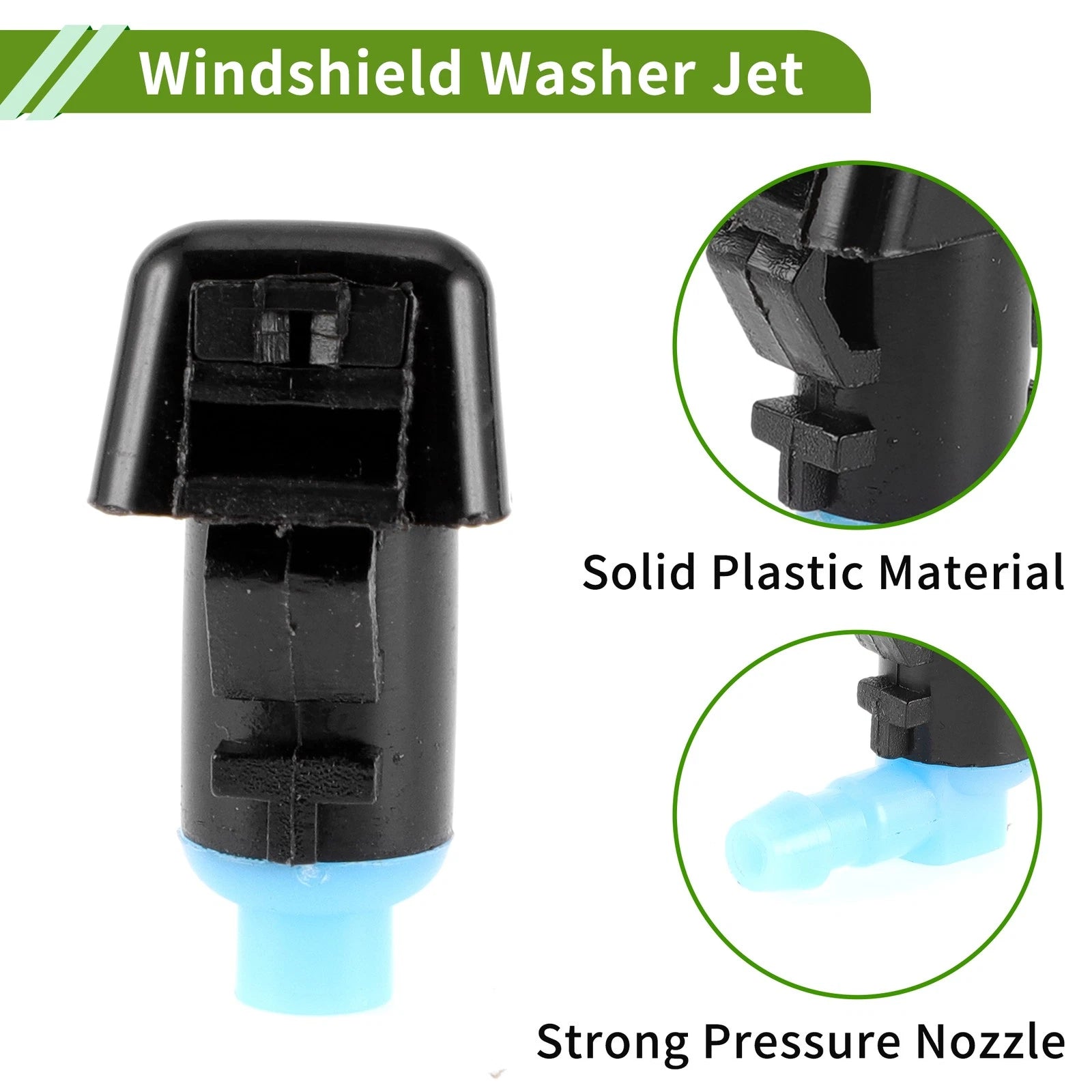 Windshield Washer Nozzle Set for Jeep (No. 55157319AA)
