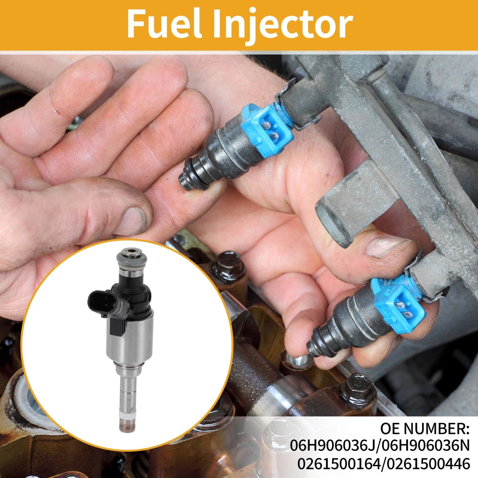 Fuel Injector Replacement for Audi A4 2013–2016 Engine Fuel Nozzle