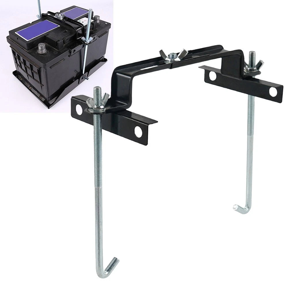 1 Inch Heavy Duty Car Battery Tie Down Bracket for Easy Installation