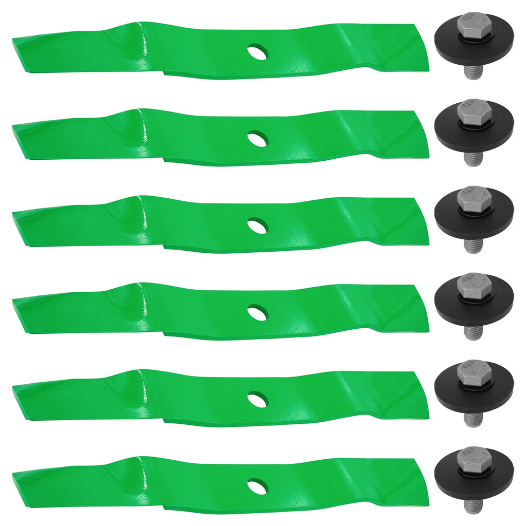 Medium Lift Blades with Bolts for John Deere 54 Inch Deck (2000–2010)