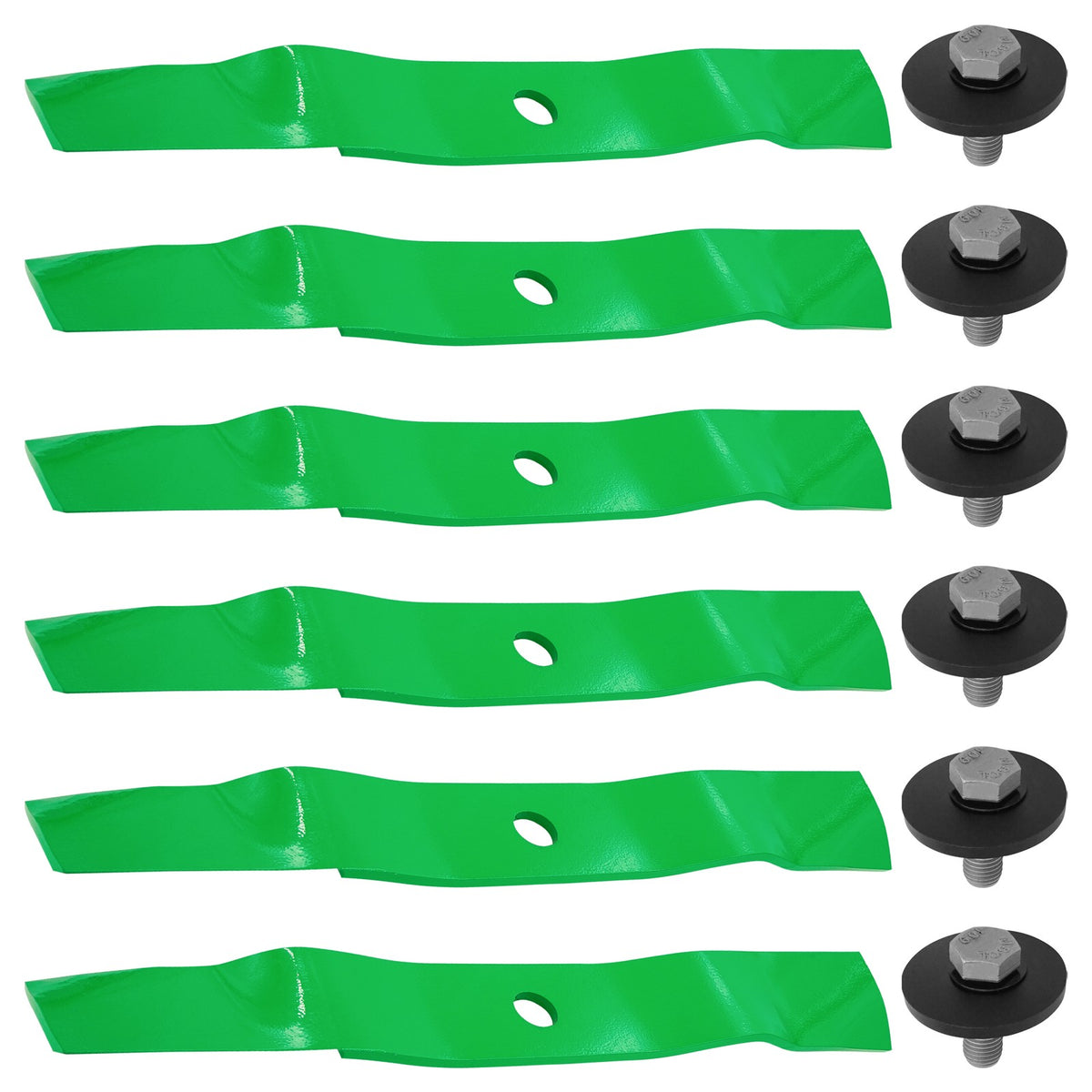 Medium Lift Blades with Bolts for John Deere 54 Inch Deck (2000–2010)
