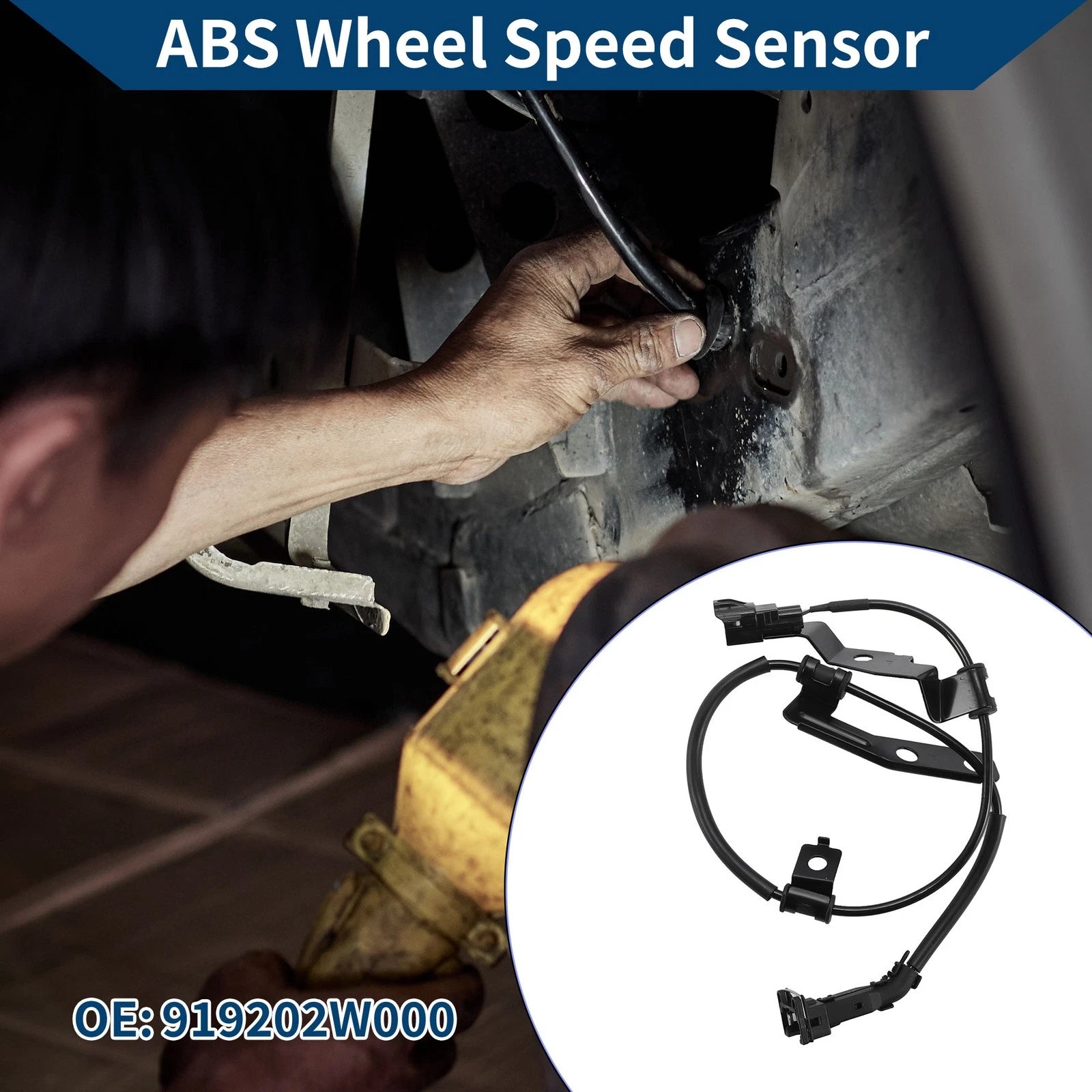 ABS Wheel Speed Sensor Replacement for Hyundai Santa Fe (2013–2016)
