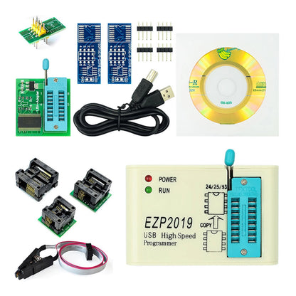 EZP2019 SPI Programmer USB 2.0 Interface Kit for EEPROM 24 25 93, Flash Bios Chip