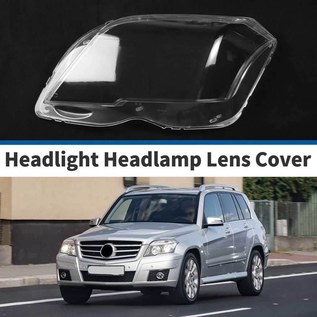 1 Pcs Headlight Lens Cover Front Left for Mercedes Benz GLK (2009–2012)