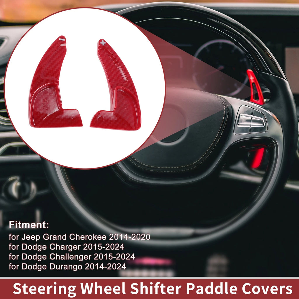 Steering Wheel Paddle Shifters Replacement Set for Jeep Grand Cherokee (2014–2020)