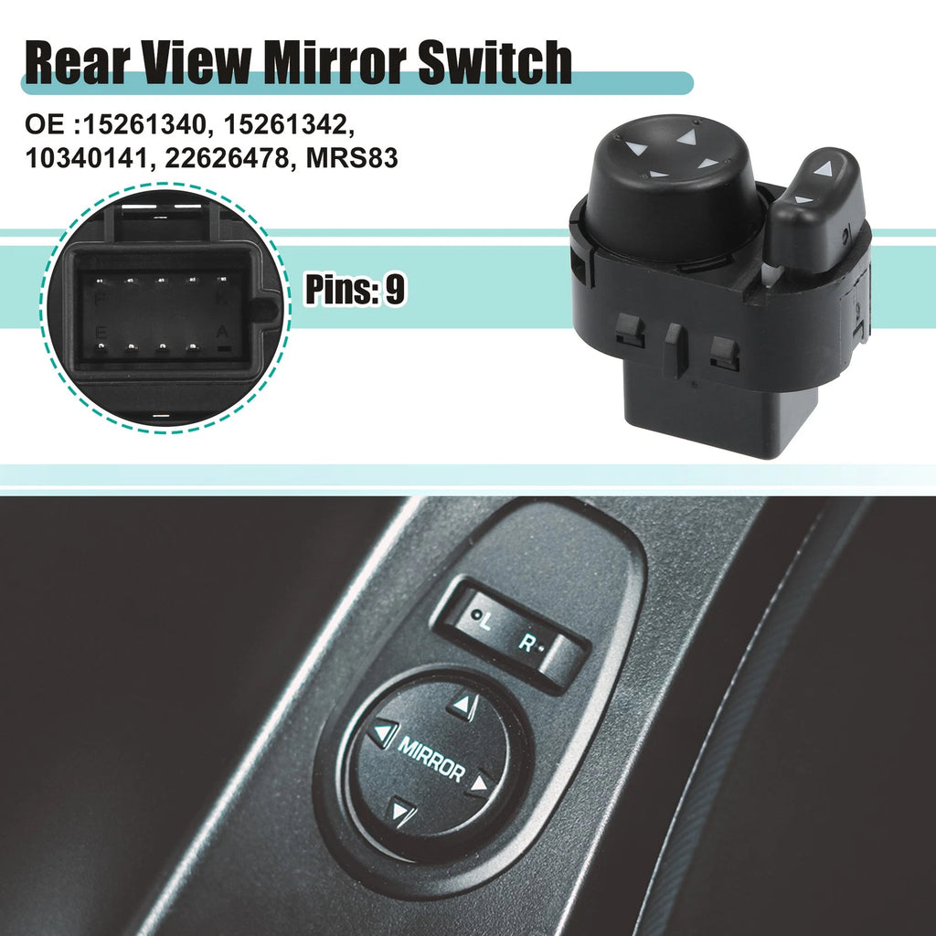 Rear View Mirror Switch Remote Control for Chevrolet Malibu (2004–2008)