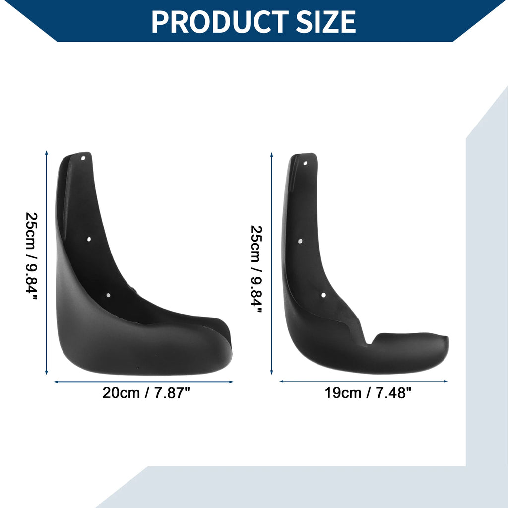 Set of 4 Mud Flaps Splash Guards for Citroen Picasso (2004–2014)