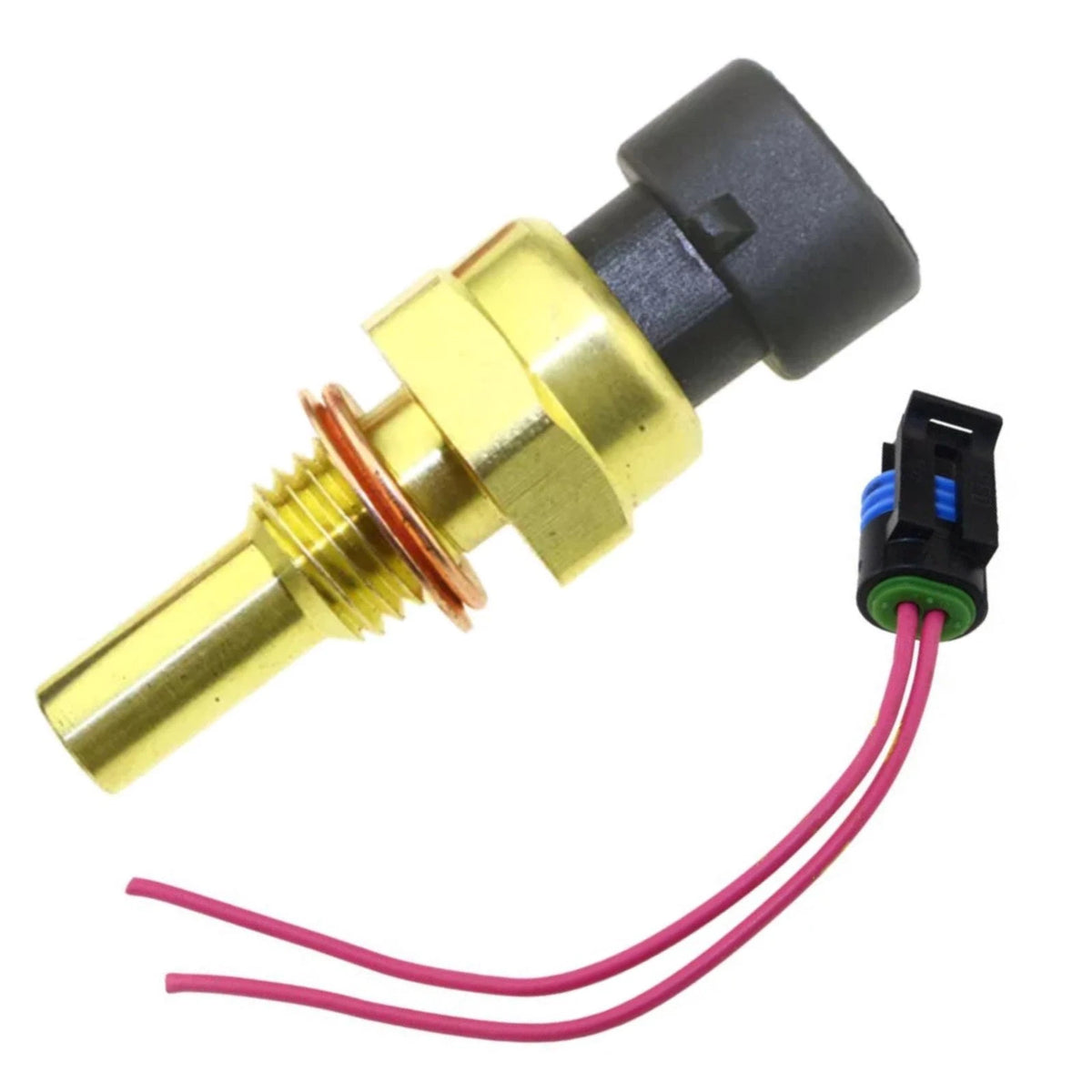 Coolant Temperature Sensor with Connector for Chevy GMC Cadillac Buick (OEM 213-4514)