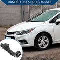 1pc Left Front Bumper Support Bracket for Chevy Malibu (2016–2022) ABS Black