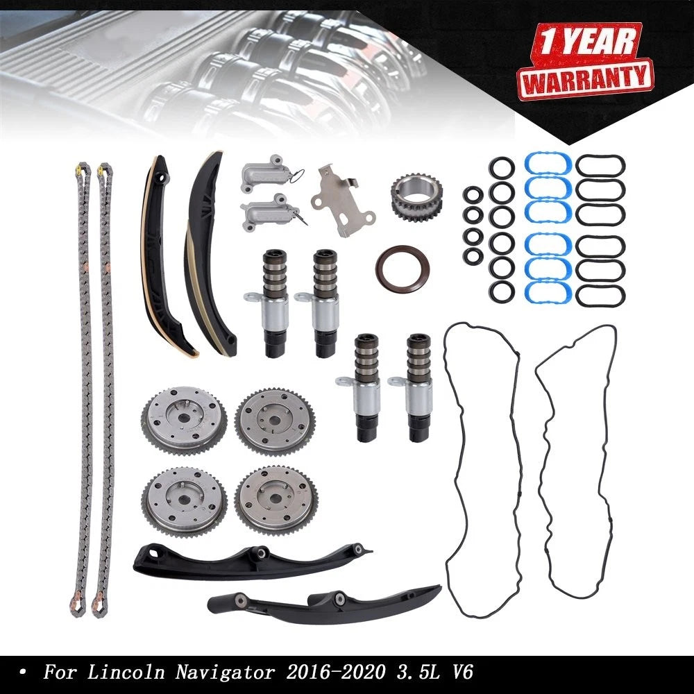Timing Chain Kit 32 Pieces for Lincoln Navigator (2016–2020)