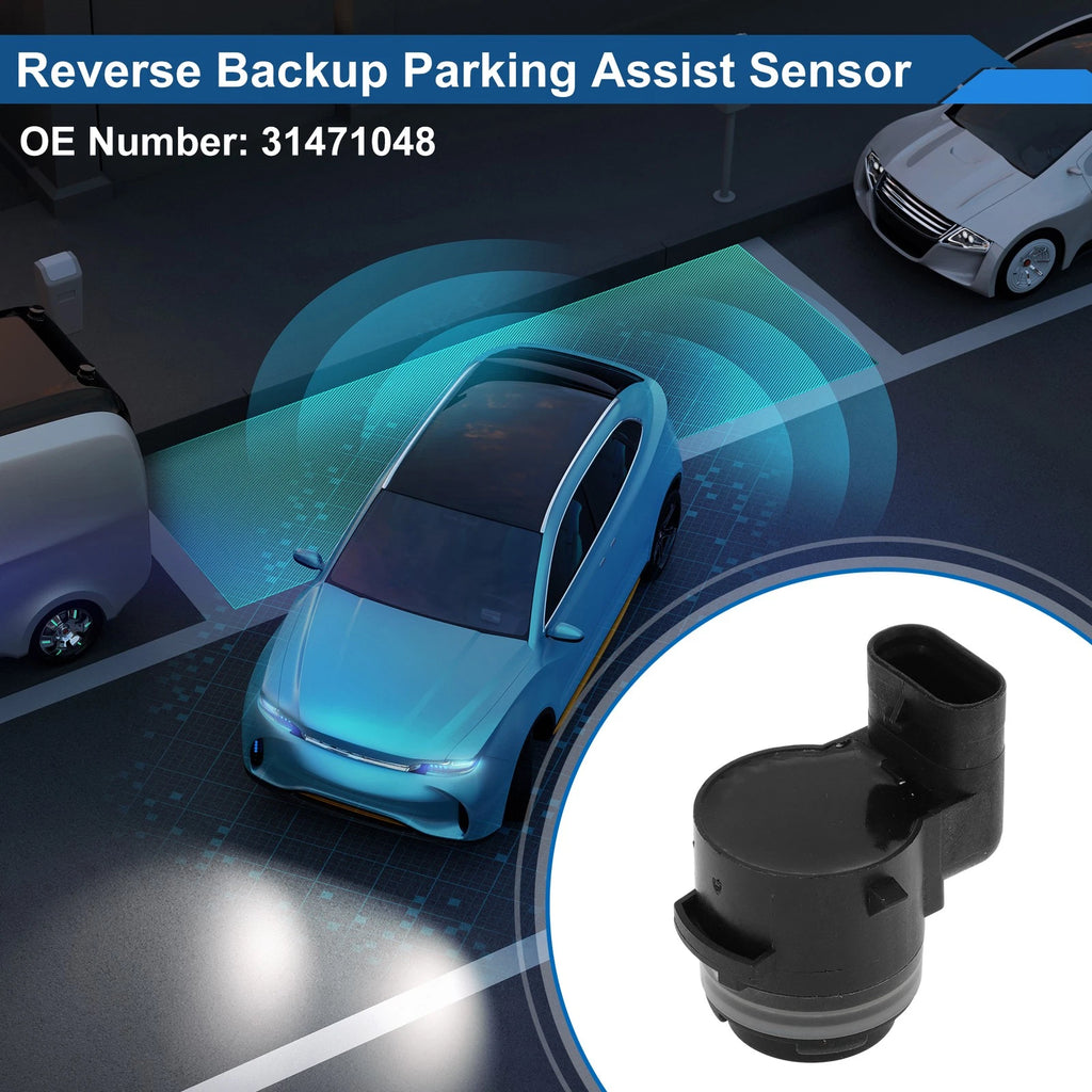 Reverse Backup Parking Sensor for Volvo XC90 (2016–2019) No.31471048 Black
