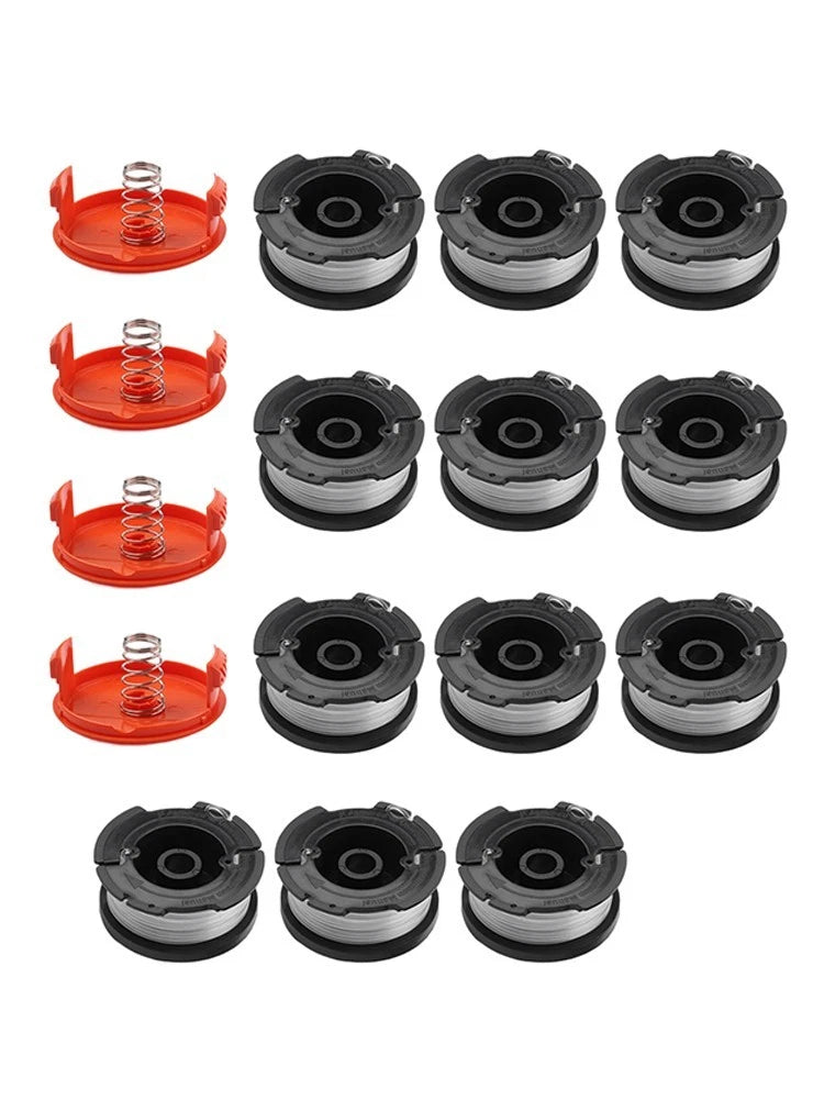 Trimmer Spool 12 Pack for AF100 (Includes 4 Covers, 4 Springs)