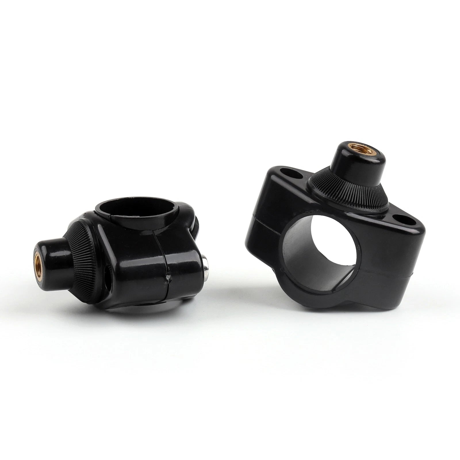 Set of 2 Windshield Mounting Hardware Handlebar Clamps for