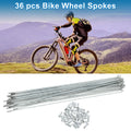 Bicycle Spokes Front Set 273mm Galvanized Steel for 14G Wheel (All Models)
