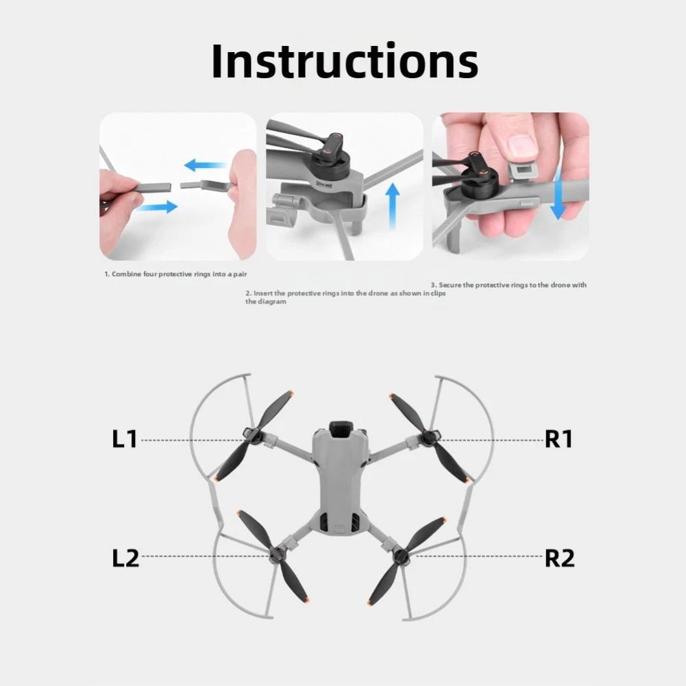 Propeller Cover for DJI Mini 5 Pro (2023) - ABS Protective Shield