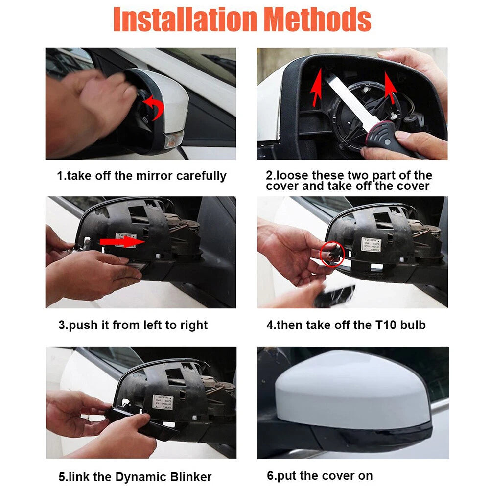 Turn Signal Light Side Mirror Indicator for Ford Focus 2 MK2 (2005–2011)