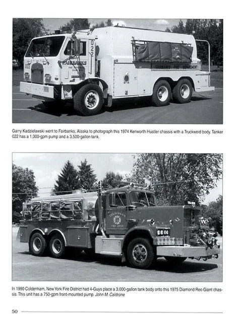 Firefighting Tanker Trucks and Tenders Book