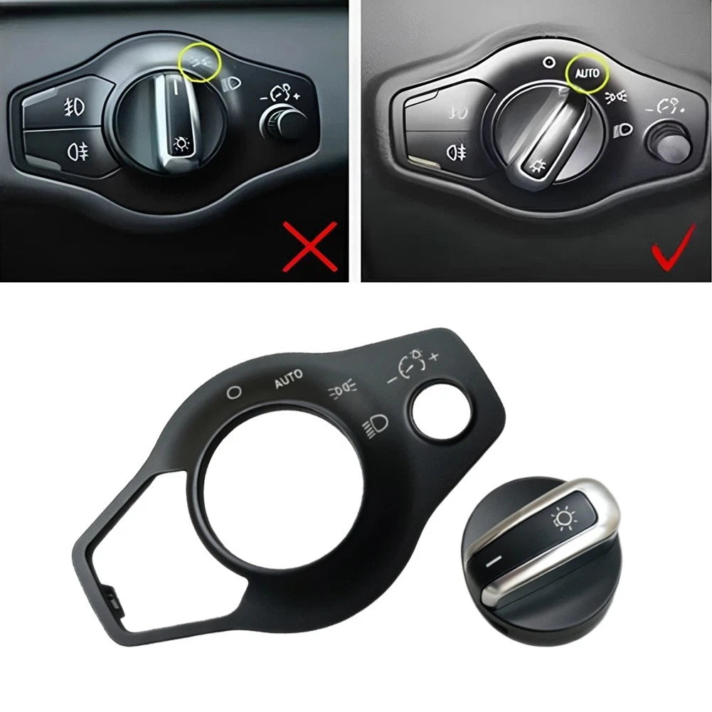 8K0941531A Headlight Switch Knob Cover for Audi A4 A5 Q5 (2008–2017)