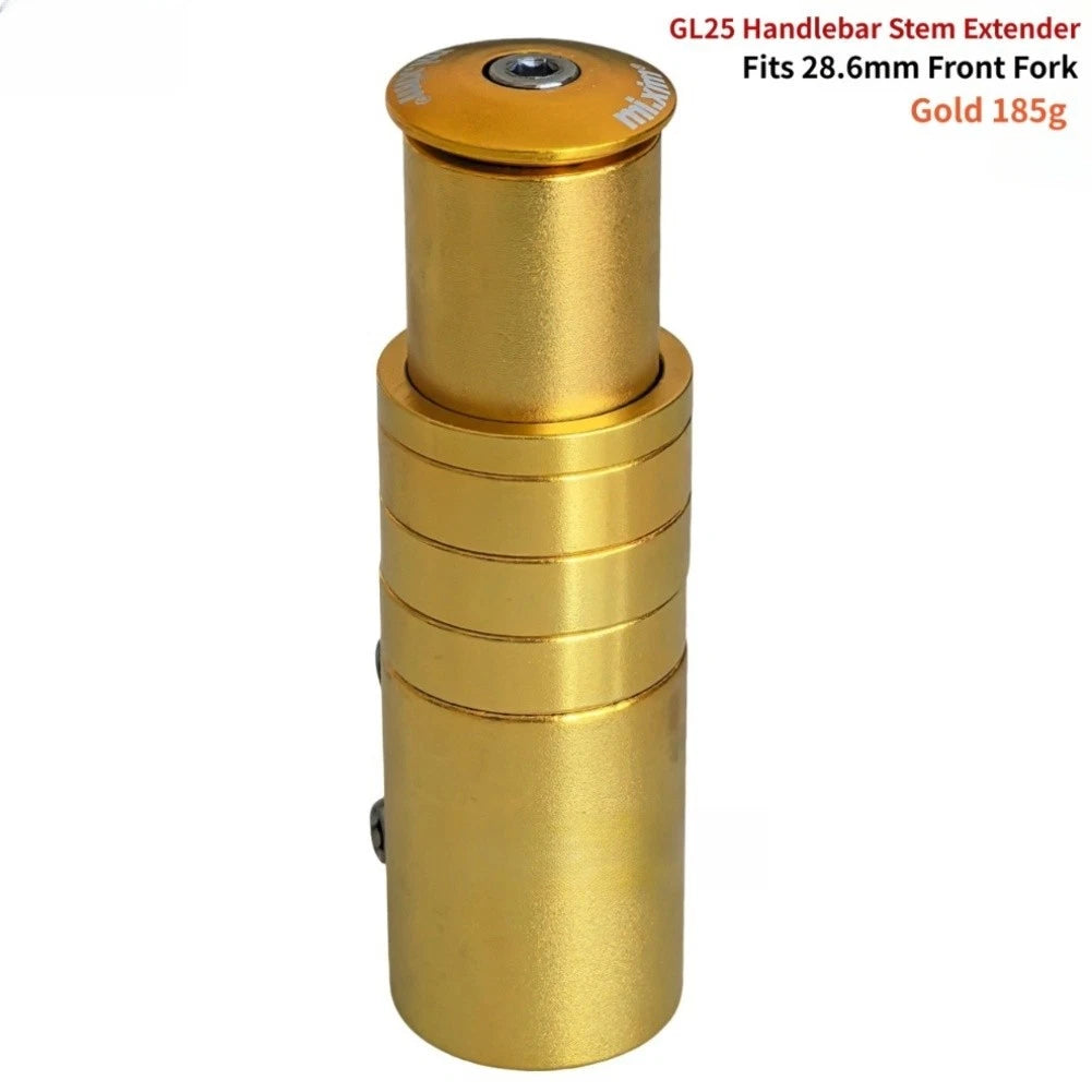 28.6mm MTB Stem Riser for Custom Height Adjustment (0-65mm)