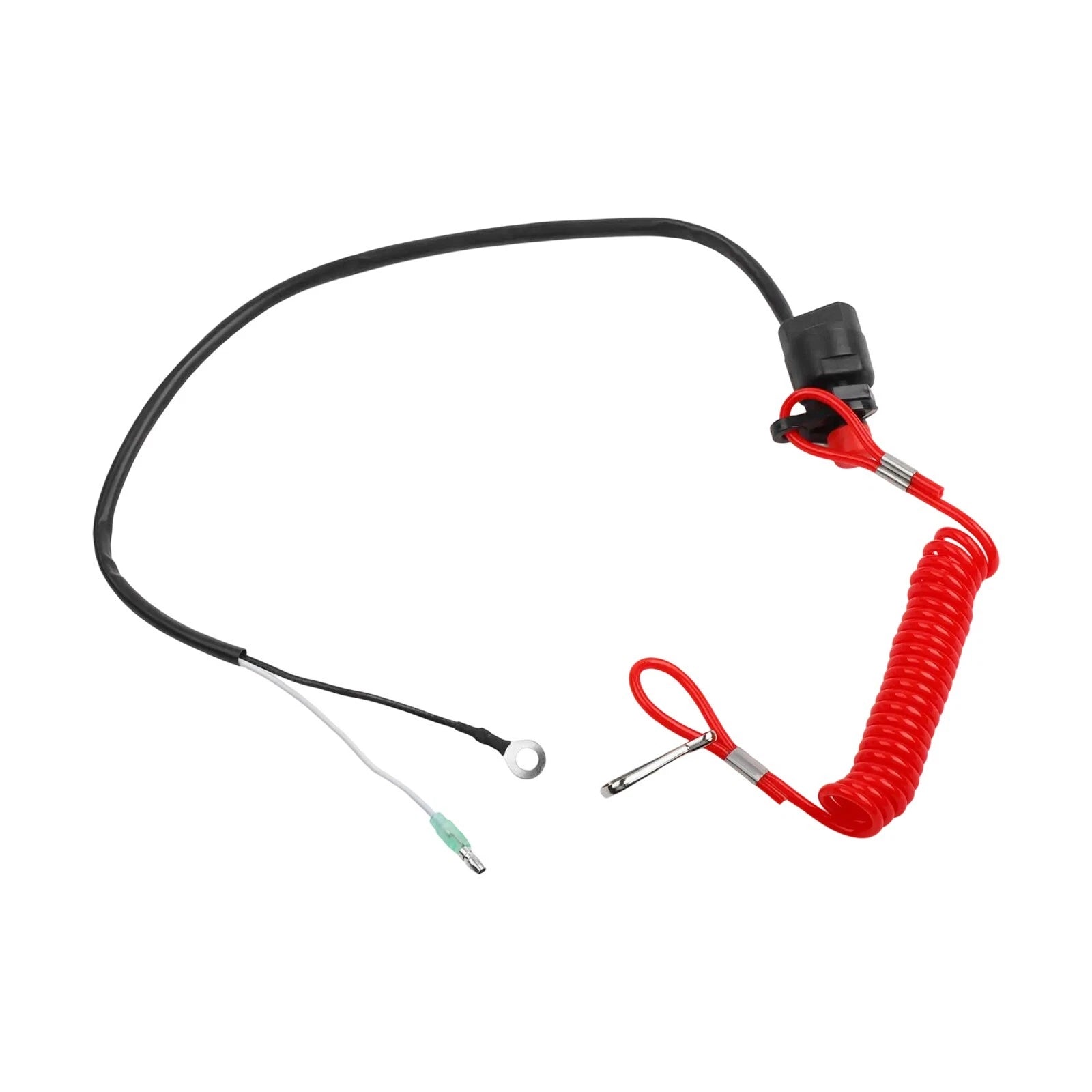 Stop Switch Safety Tether for Boat Outboard Motor