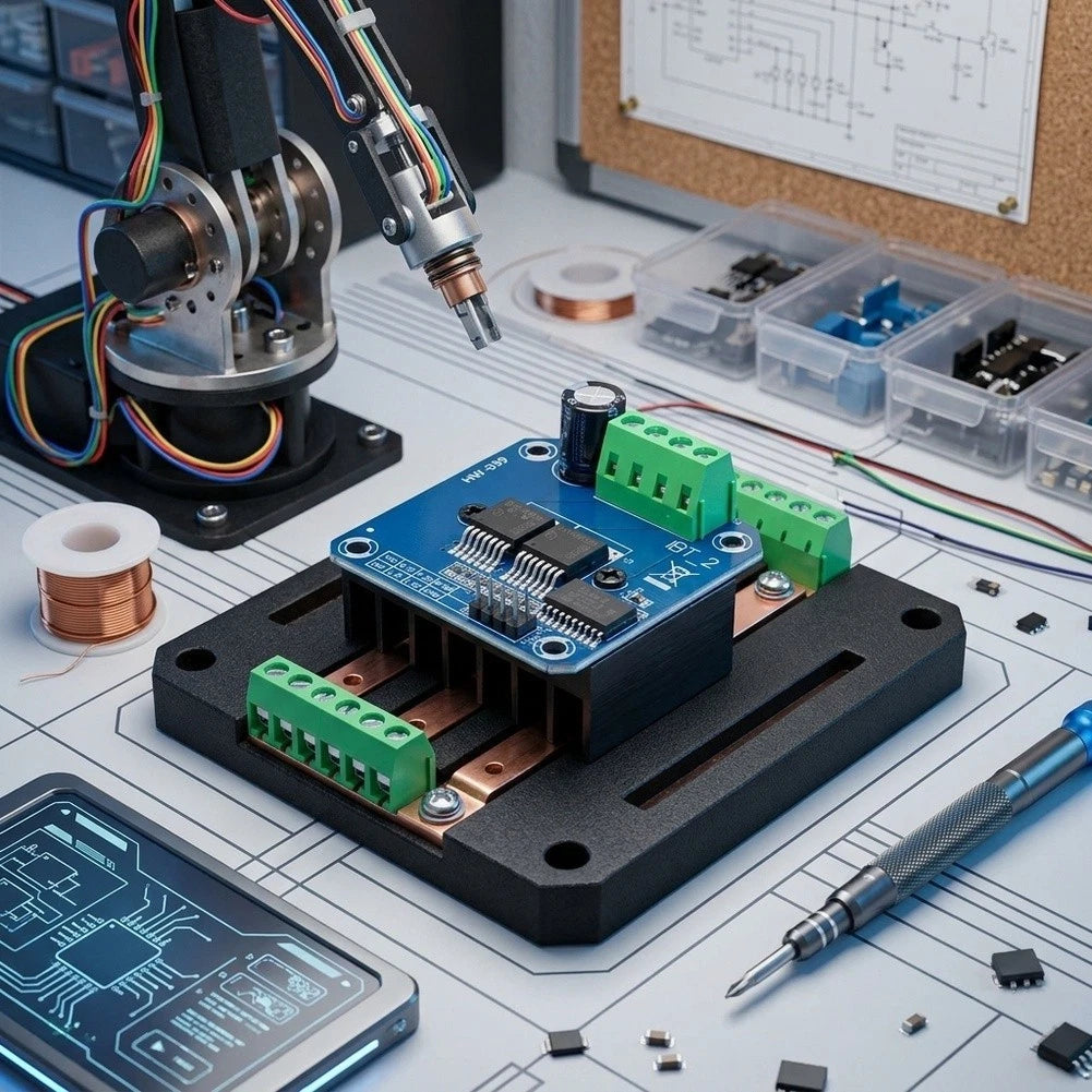 43A BTS7960 Motor Drive Module for Cooling and Motion Control
