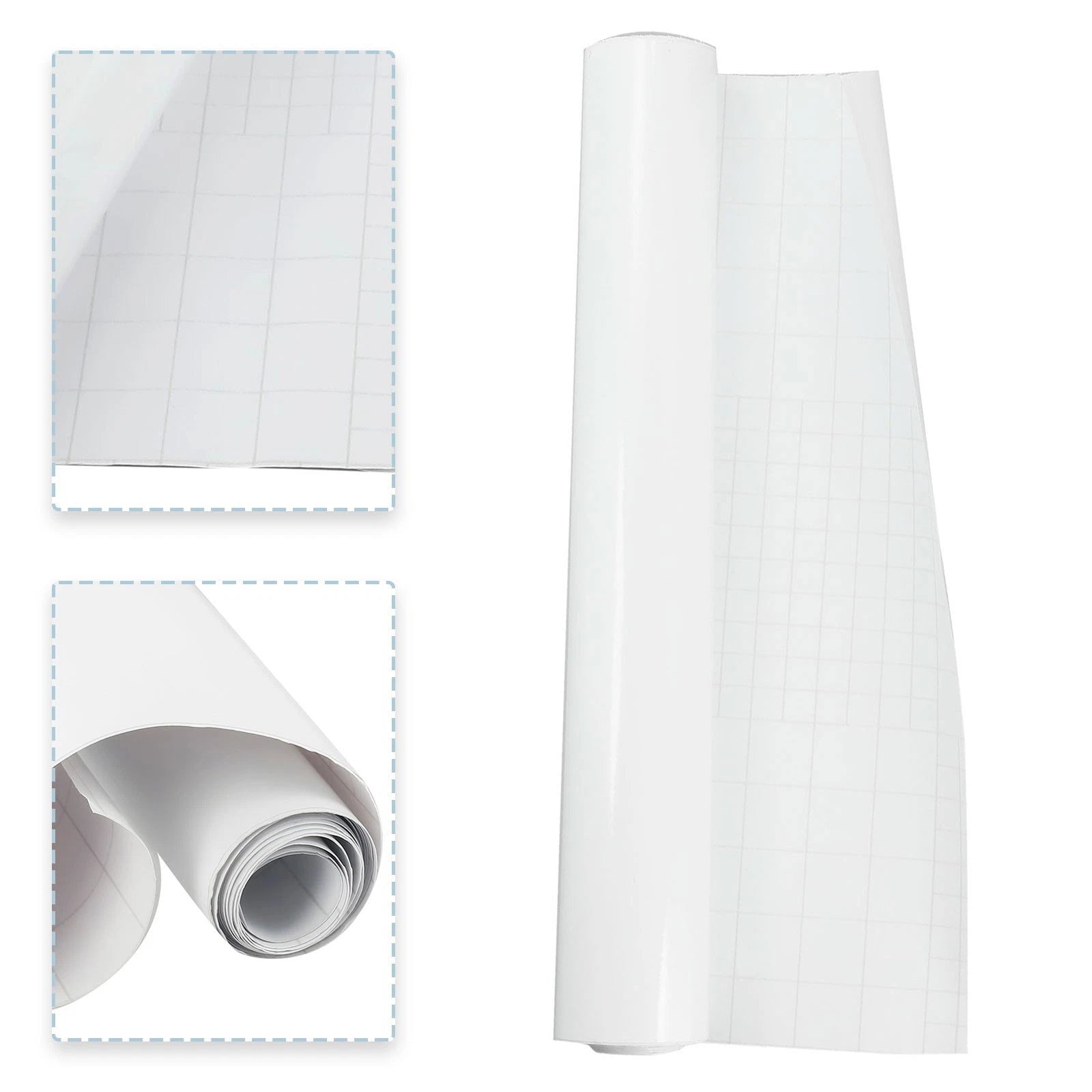 Car Sticker Gloss White Wrap Decal 30x150CM Waterproof
