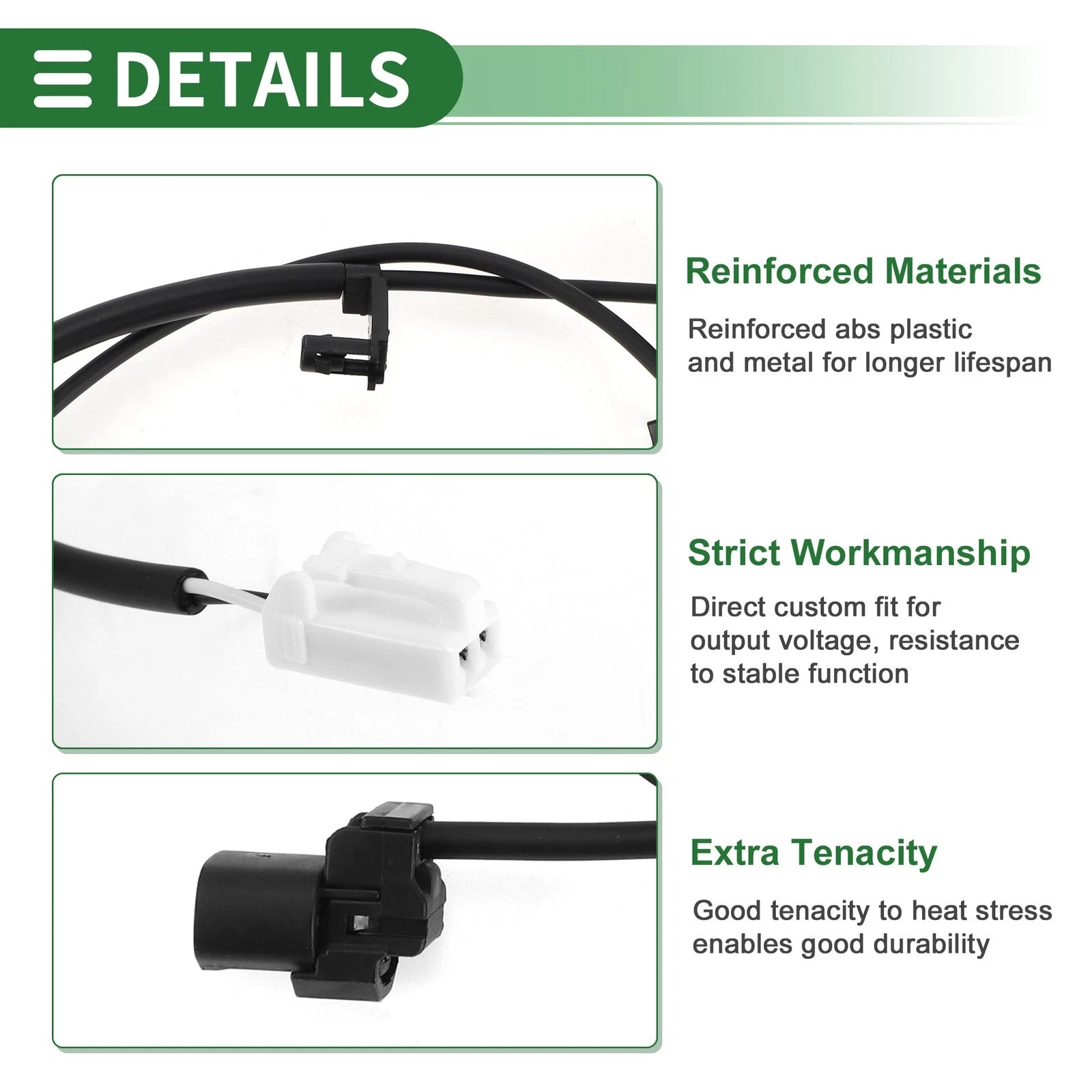 ABS Wheel Speed Sensor Rear Left for Toyota Corolla (2010–2013)