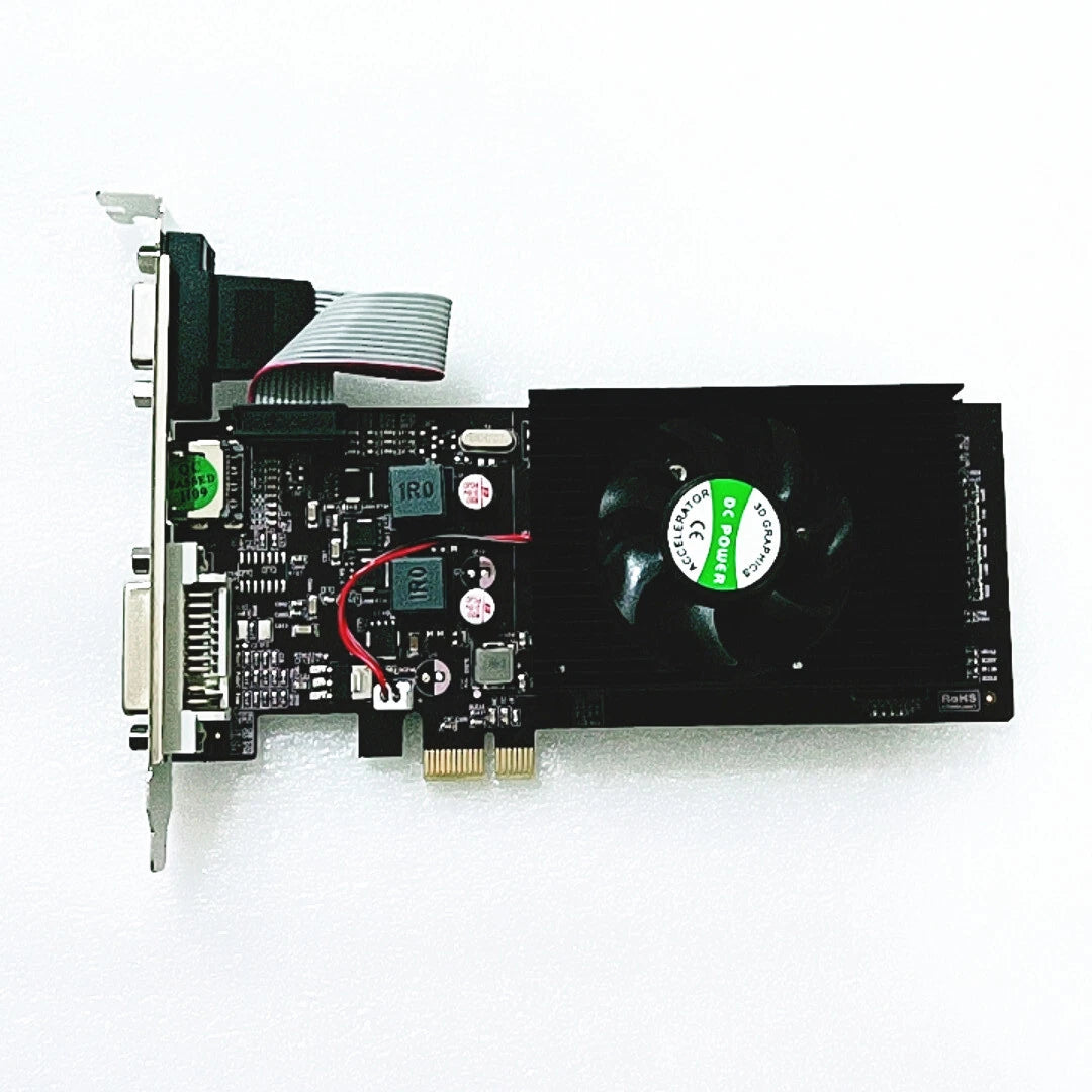 GT210 PCIe X1 1GB Video Card GPU for PCIE X4/X8/X16 (Compatible Models)
