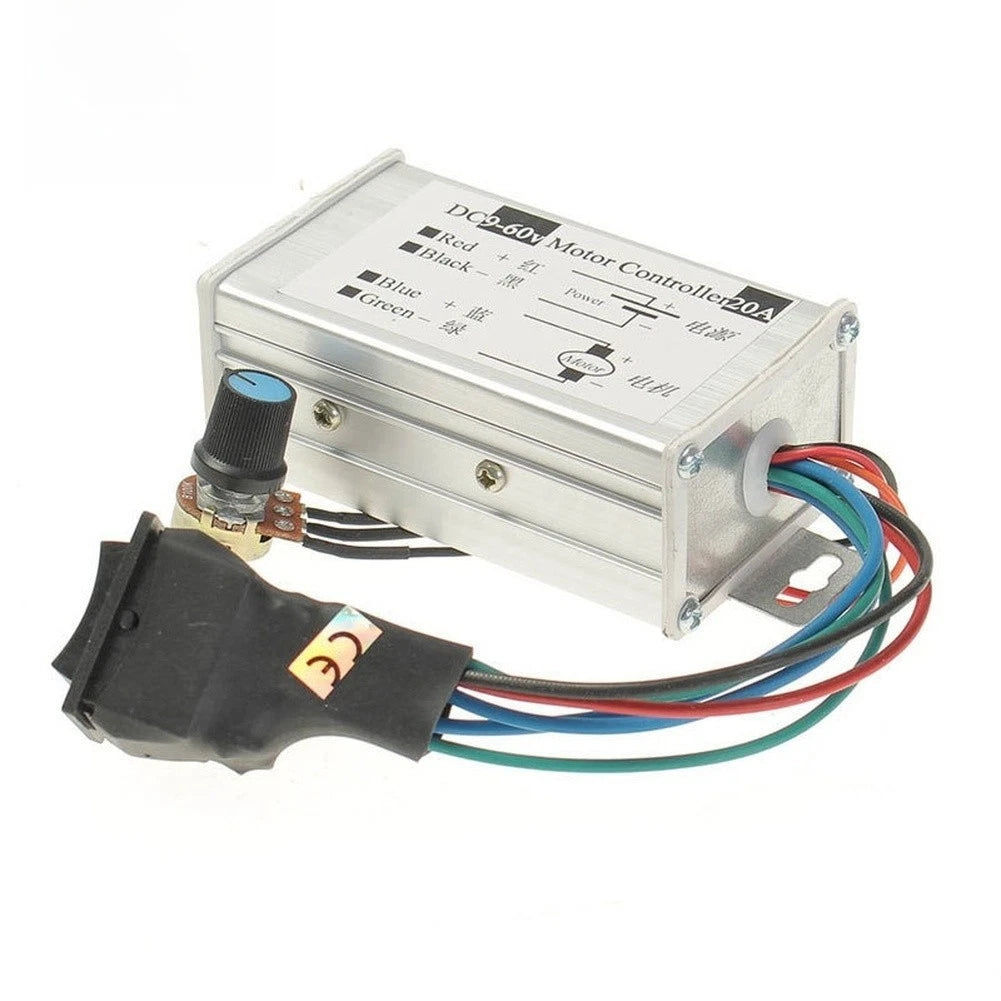 DC Motor Controller Input 9-60V for 12V 24V 36V Systems