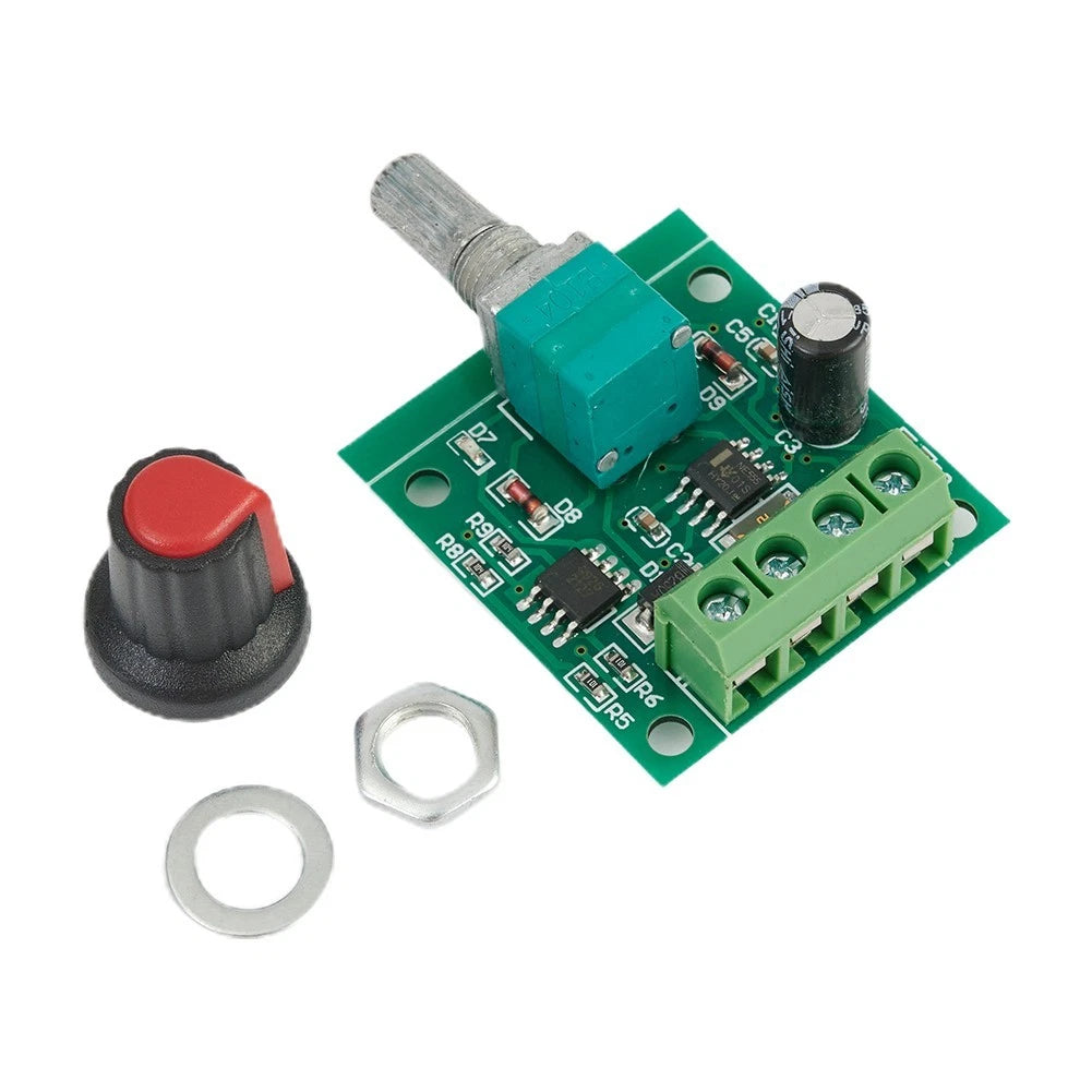 DC Motor Speed Controller Switch Knob Potentiometer 0-2A